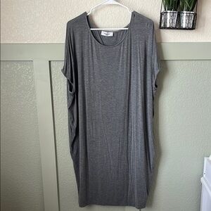 Carly Jean Los Angeles Gray Women's T-Shirt Dress